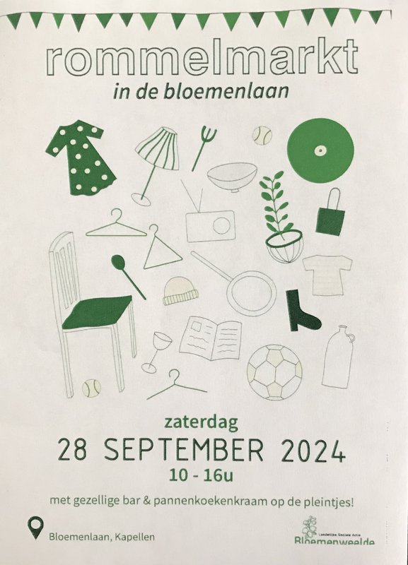  Rommelmarkt de Bloemenlaan