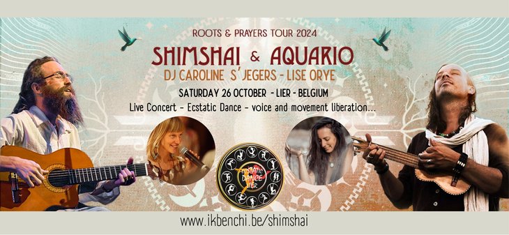 Concerten Shimshai & Aquario Roots & Prayers Tour