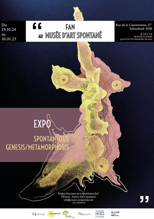 Tentoonstellingen Expo Spontane ontstaan/metamorfose Feat. Fan