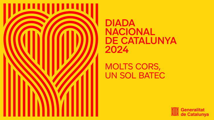 Tentoonstellingen Voorbeelden posters voor Diada Cataloni 2024