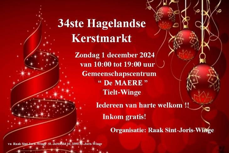 Kerstmarkten 34ste Hagelandse Kerstmarkt