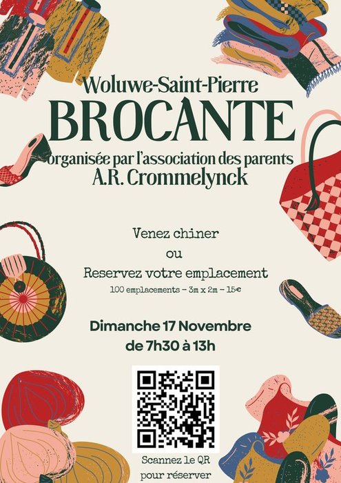  Rommelmarkt - Sint-Pieters-Woluwe - Oudervereniging Crommelynck