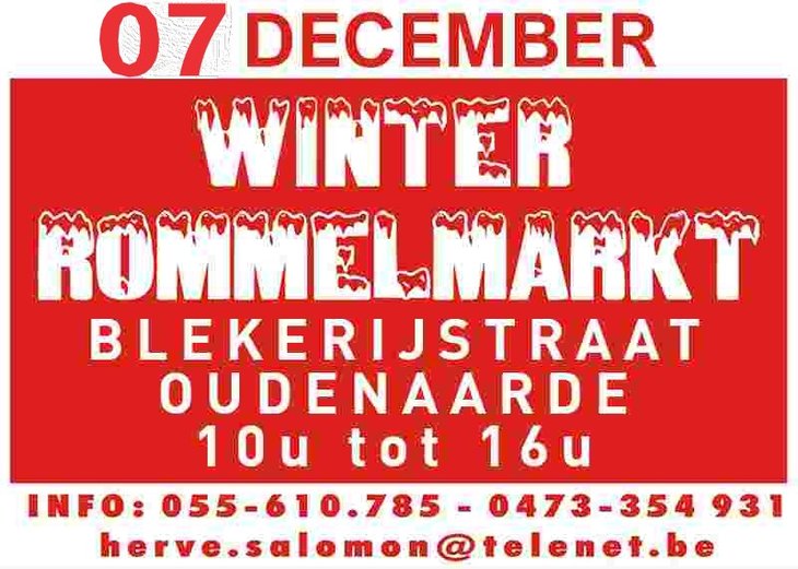  Winterrommelmarkt / brocante