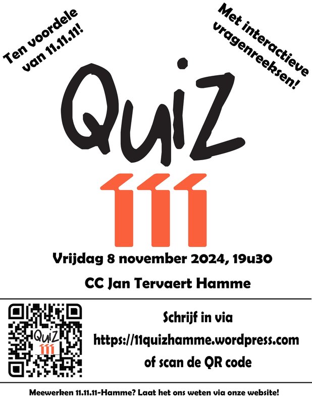 Ontspanning 11-11-11 Quiz