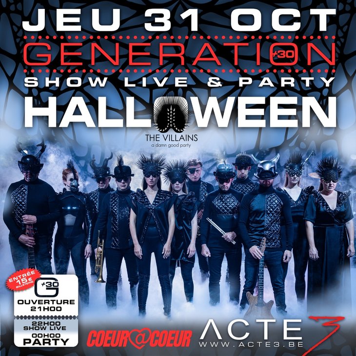 Nachtleven Thriller Night 31.10 - grootste Halloween feest voor singles