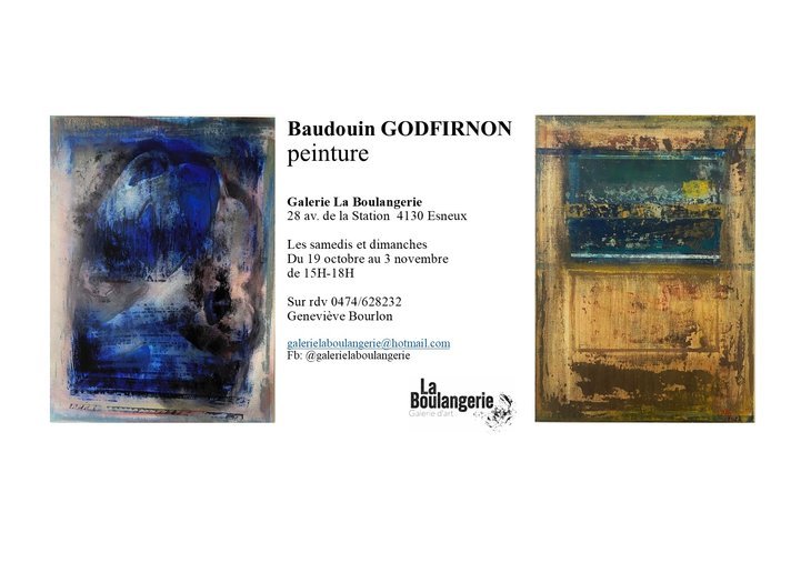 Tentoonstellingen Baudoin Godfirnon, schilder