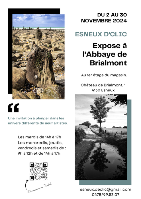 Tentoonstellingen Esneux D'Clic exposeert...