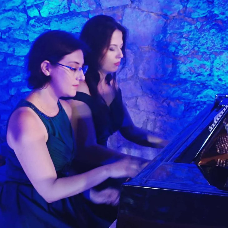 Concerten Muses Four Hands Piano: Iliriana Gjoni & Veizi