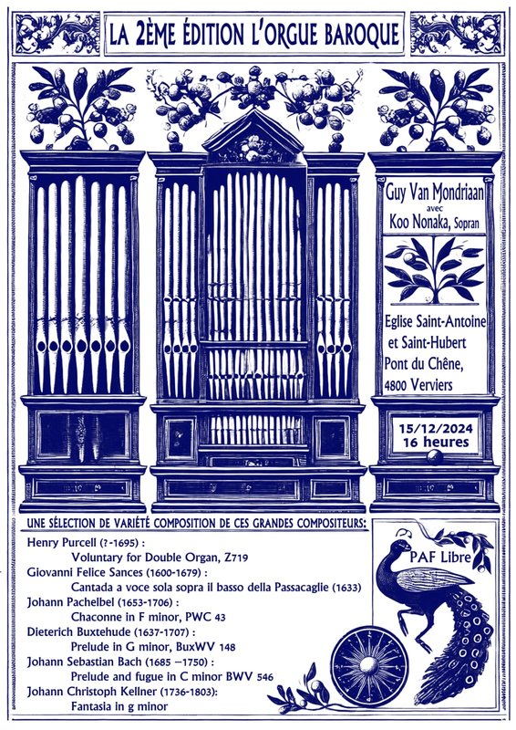 Concerten Het barokorgel, 2e editie