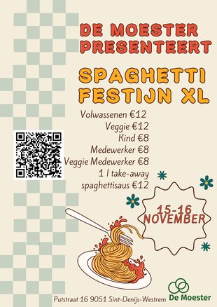 Ontspanning Spaghetti festijn