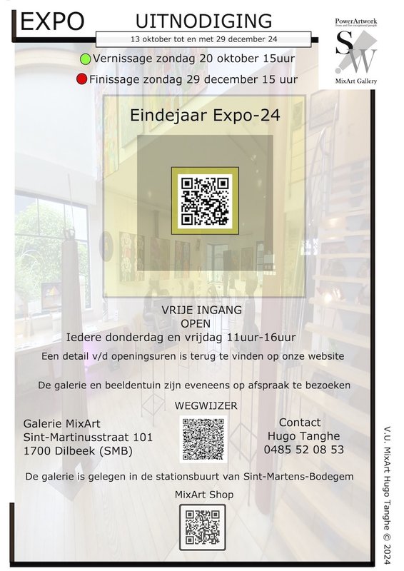 Tentoonstellingen Eindejaar Expo-24