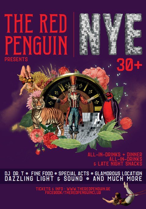 Nachtleven Red Penguin Year s Dinner & Dance