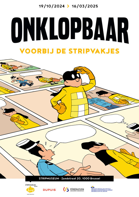 Tentoonstellingen Onklopbaar ! Voorbij stripvakjes