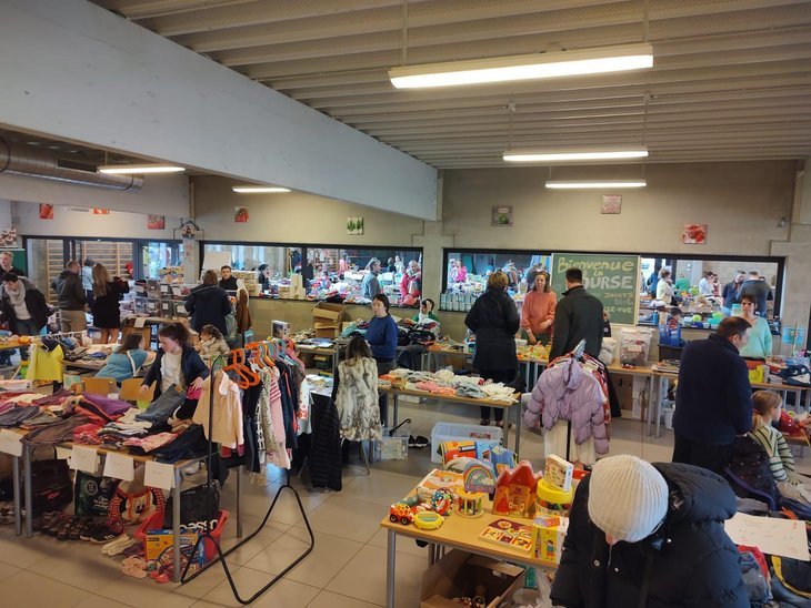 Ontspanning Grote ruil voor speelgoed, kinderkleding kinderopvangartikelen