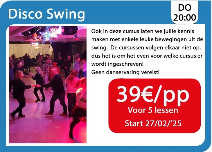 Workshops Disco Swing