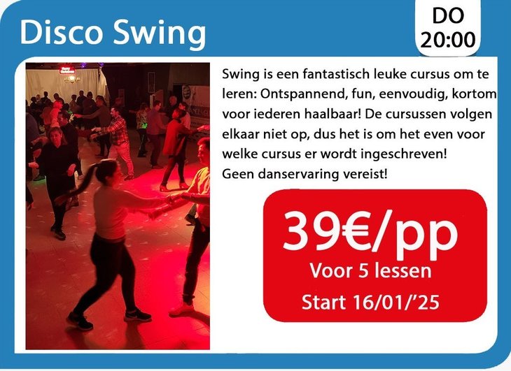 Workshops Disco Swing