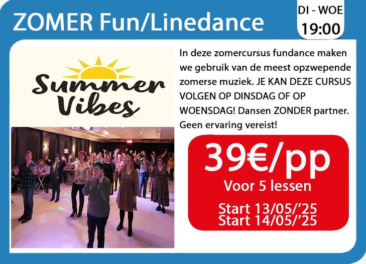 Workshops Zomer Linedance