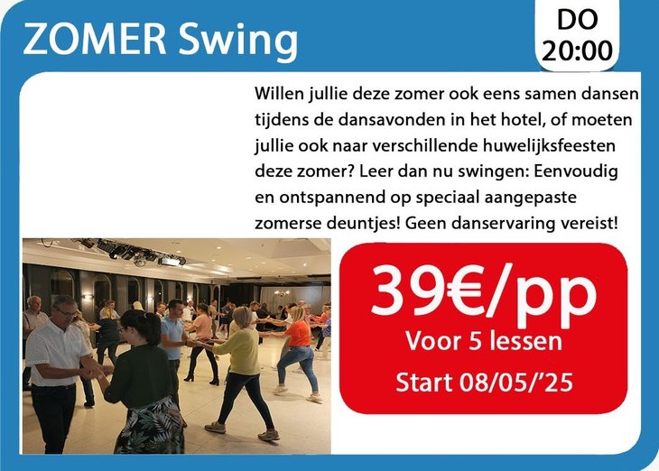 Workshops Zomer Swing