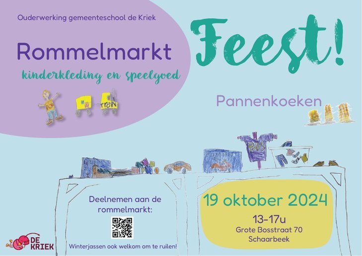 Ontspanning Rommelmarkt vlooienmarkt speciaal voor kinderen...