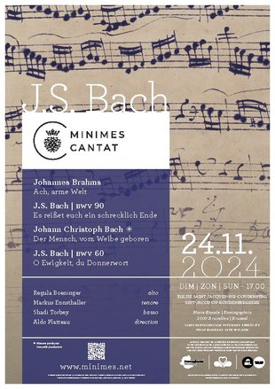 Concerten Bach Concert - Minimes Cantat