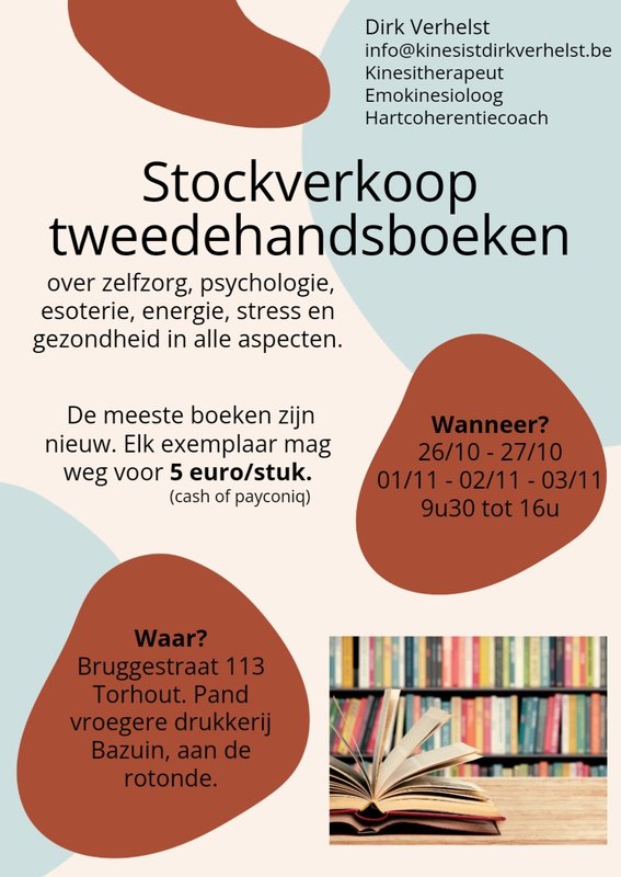 Ontspanning Stockverkoop tweedehandsboeken