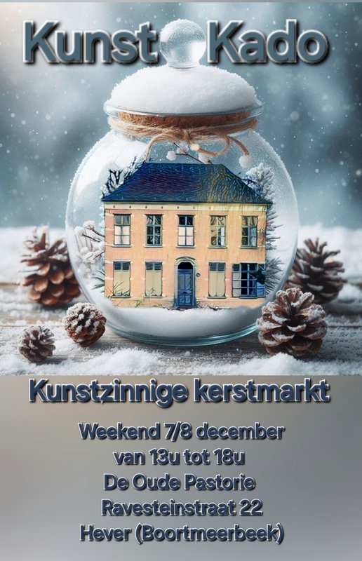 Kerstmarkten Kunst kado