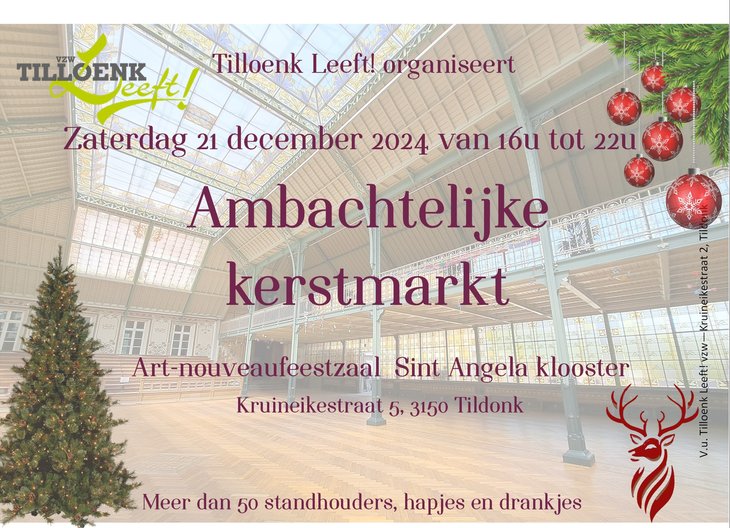 Kerstmarkten Ambachtelijke kerstmarkt