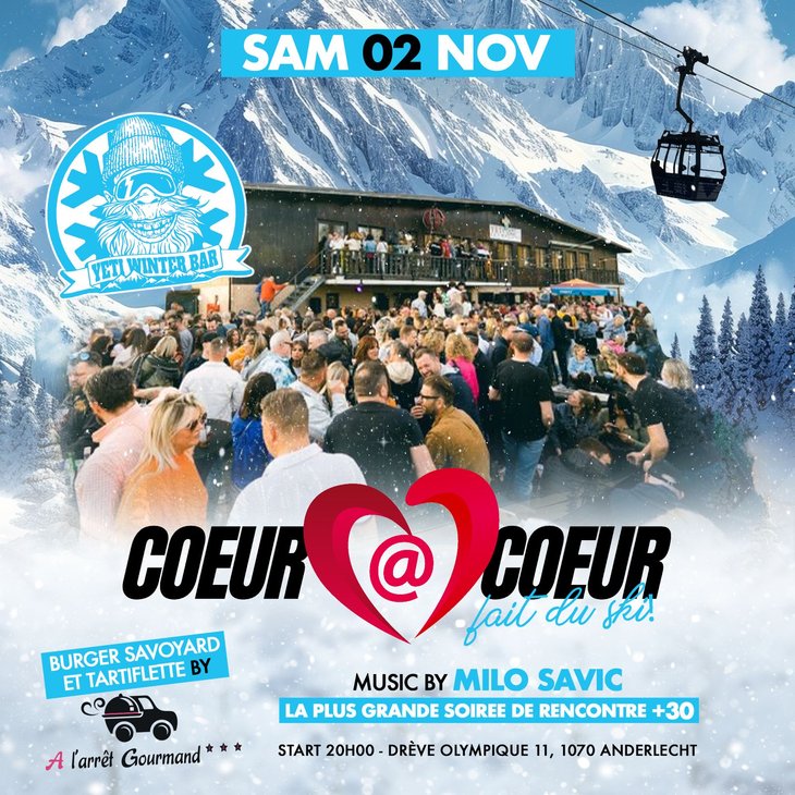 Nachtleven Feest Plus Hart Hart gaat Skin Yeti Winter en Savoyaardse Foodtr