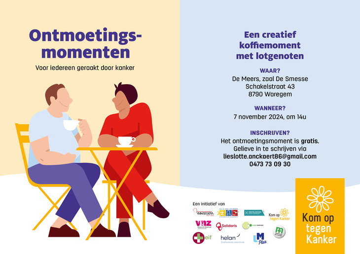 Voordrachten Gratis ontmoetingsmoment Een creatief koffiemoment