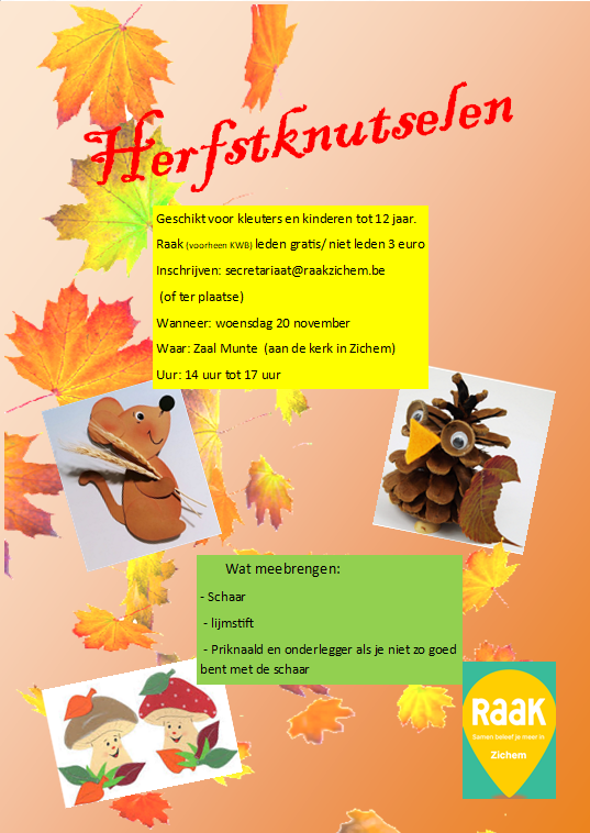 Workshops Herfstknutselen voor kinderen