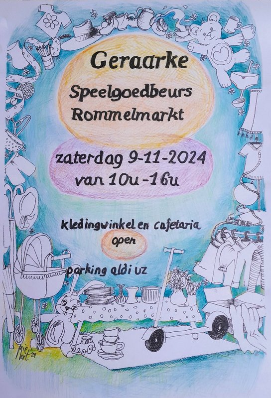 Ontspanning 2de hands speelgoedbeurs rommelmarkt het Geraarke