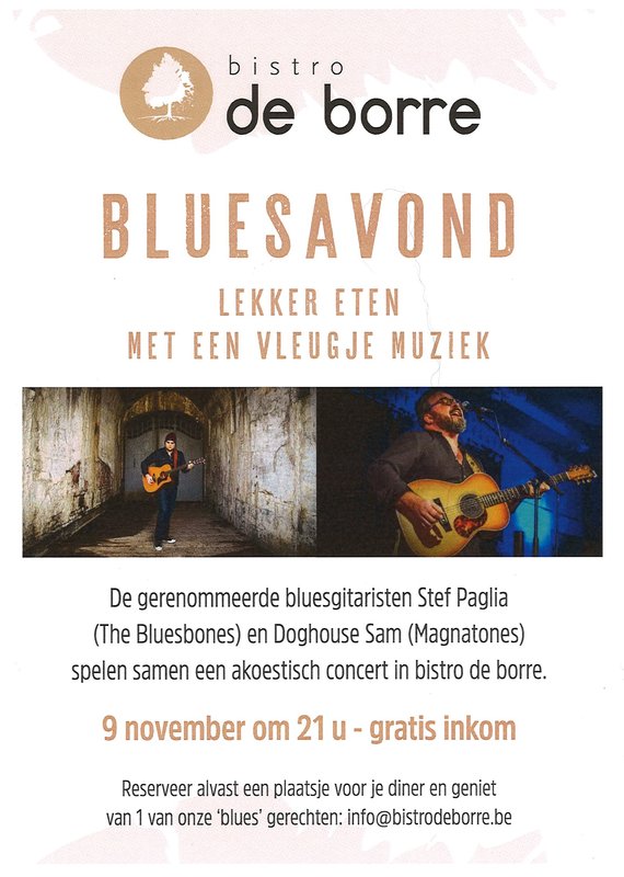 Concerten Bistroblues