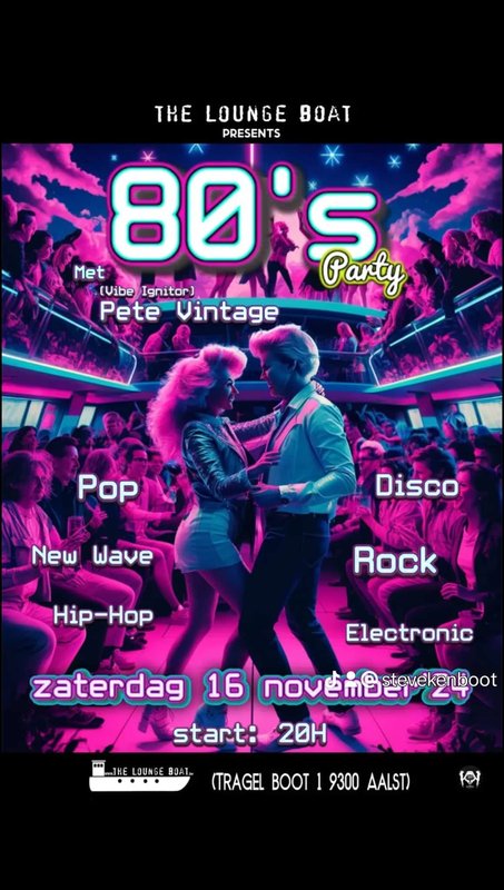 Nachtleven 80ties Party