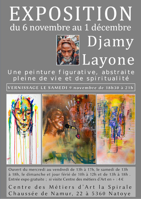 Tentoonstellingen Tentoonstelling Djamy Layone