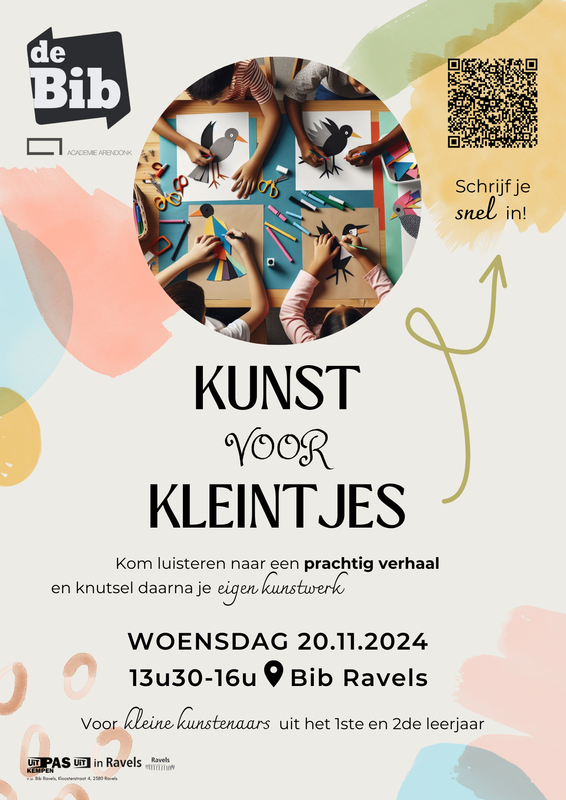 Workshops Kunst voor Kleintjes