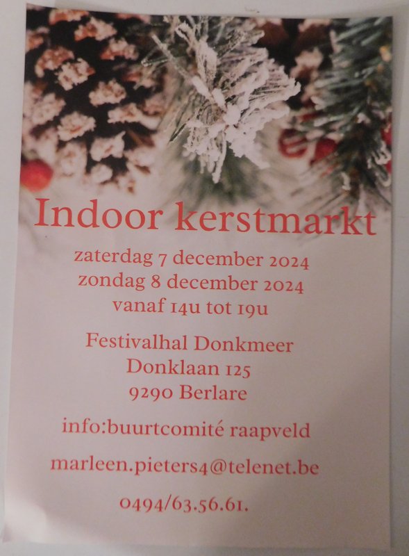 Kerstmarkten Indoor kerstmarkt