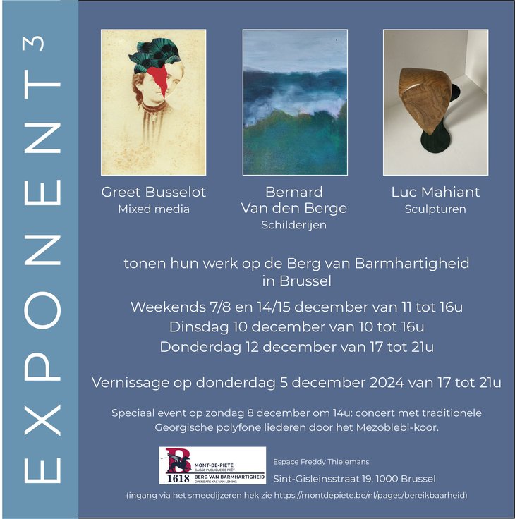 Tentoonstellingen Tentoonstelling  Exponent 3 