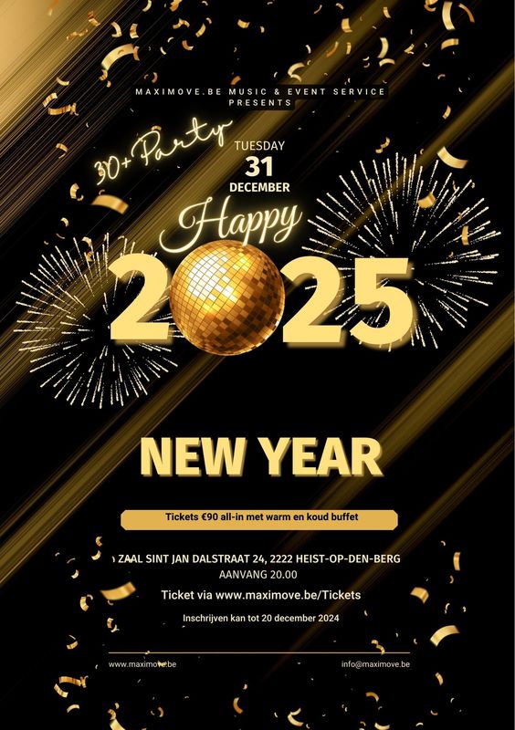 Nachtleven Happy Year Party (30+)