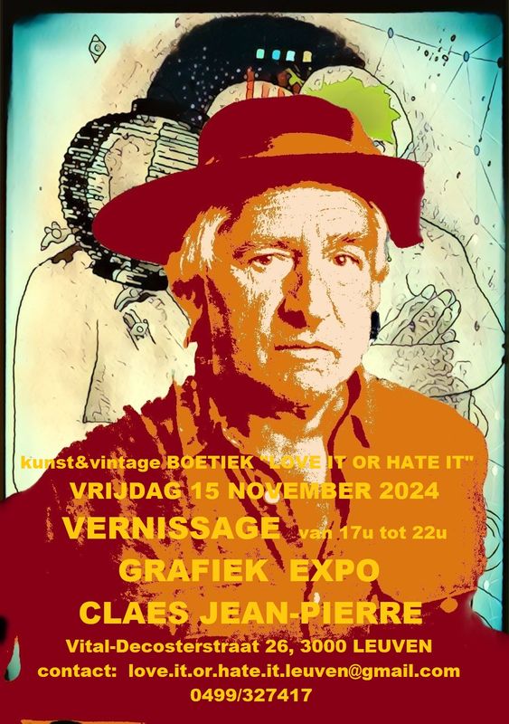 Tentoonstellingen Grafiek expo Jean-Pierre Claes