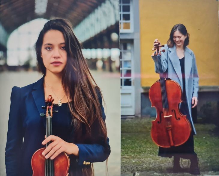 Concerten Violin & Cello Concert Vera Nebylova- Cello Anna Zaitseva- Violin