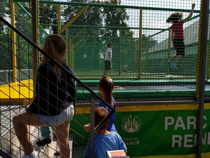 Ontspanning Aantrekkelijk park Reine Fabiola: tussen late zomer de vroege herfst