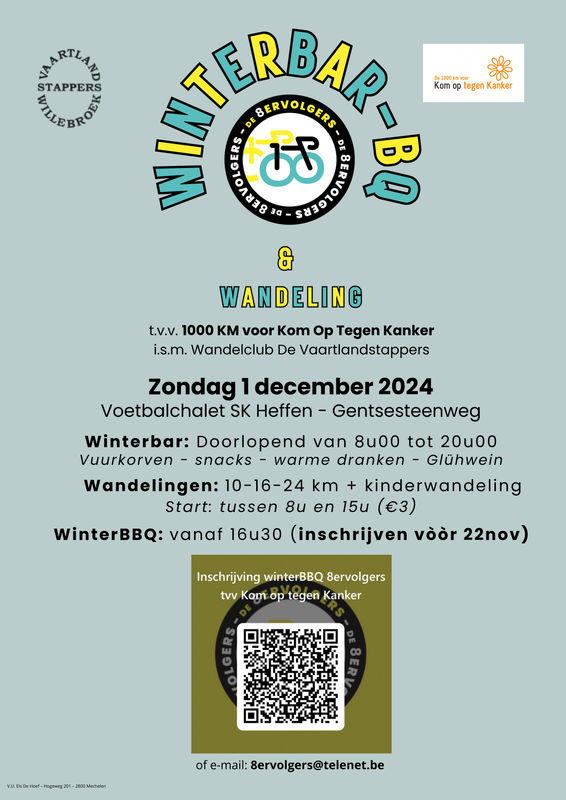 Ontspanning WinterBBQ & Wandeling