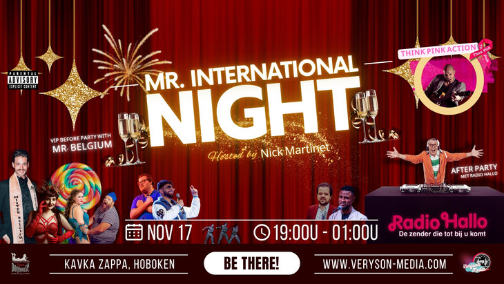 Concerten Mr. International Night