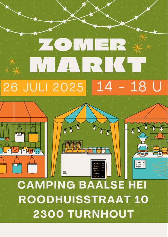 Ontspanning Zomer markt