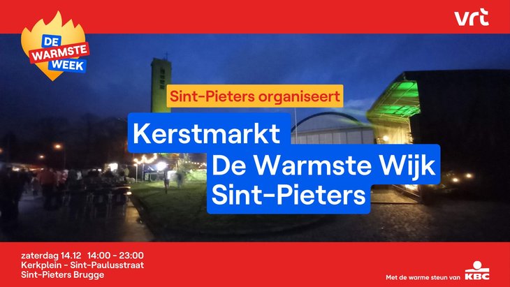 Kerstmarkten Kerstmarkt Warmste Wijk Sint-Pieters