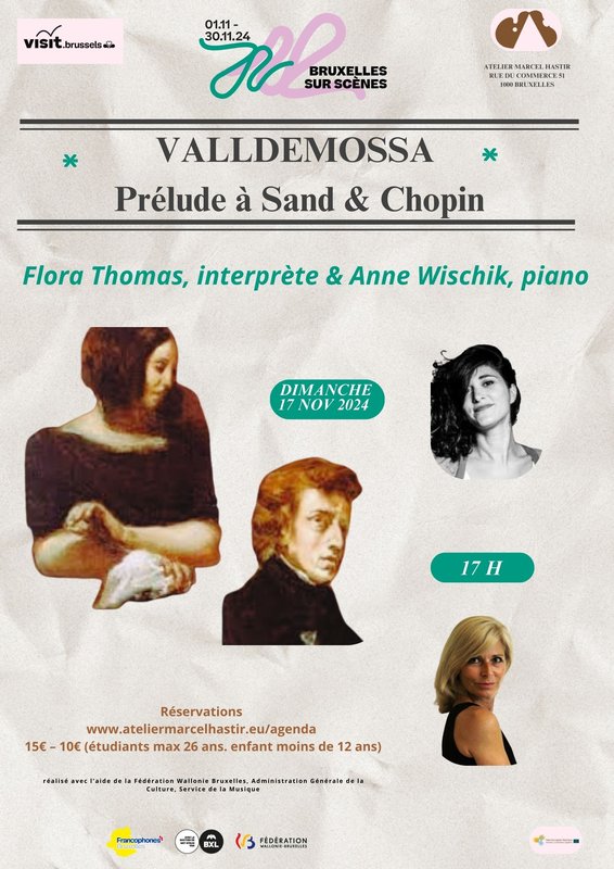 Concerten BxlSurScnes - Valldemossa, prelude voor Sand Chopin