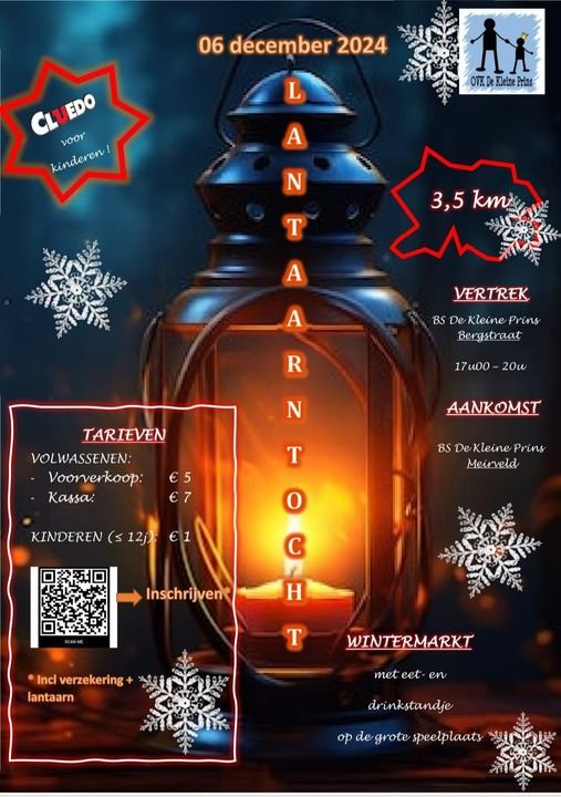 Ontspanning Lantaarntocht + wintermarkt