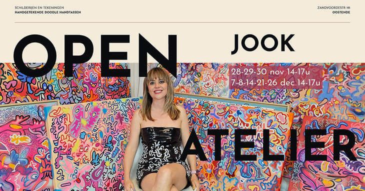 Tentoonstellingen Opendeur Jook haar nieuwe atelier