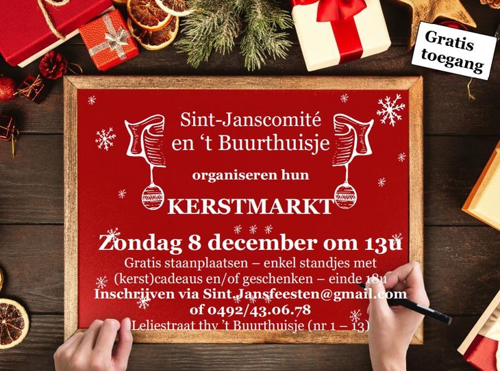 Kerstmarkten Kerstmarkt zondag 8 december