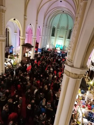 Kerstmarkten Kerstmarkt en rond kerk Ruien